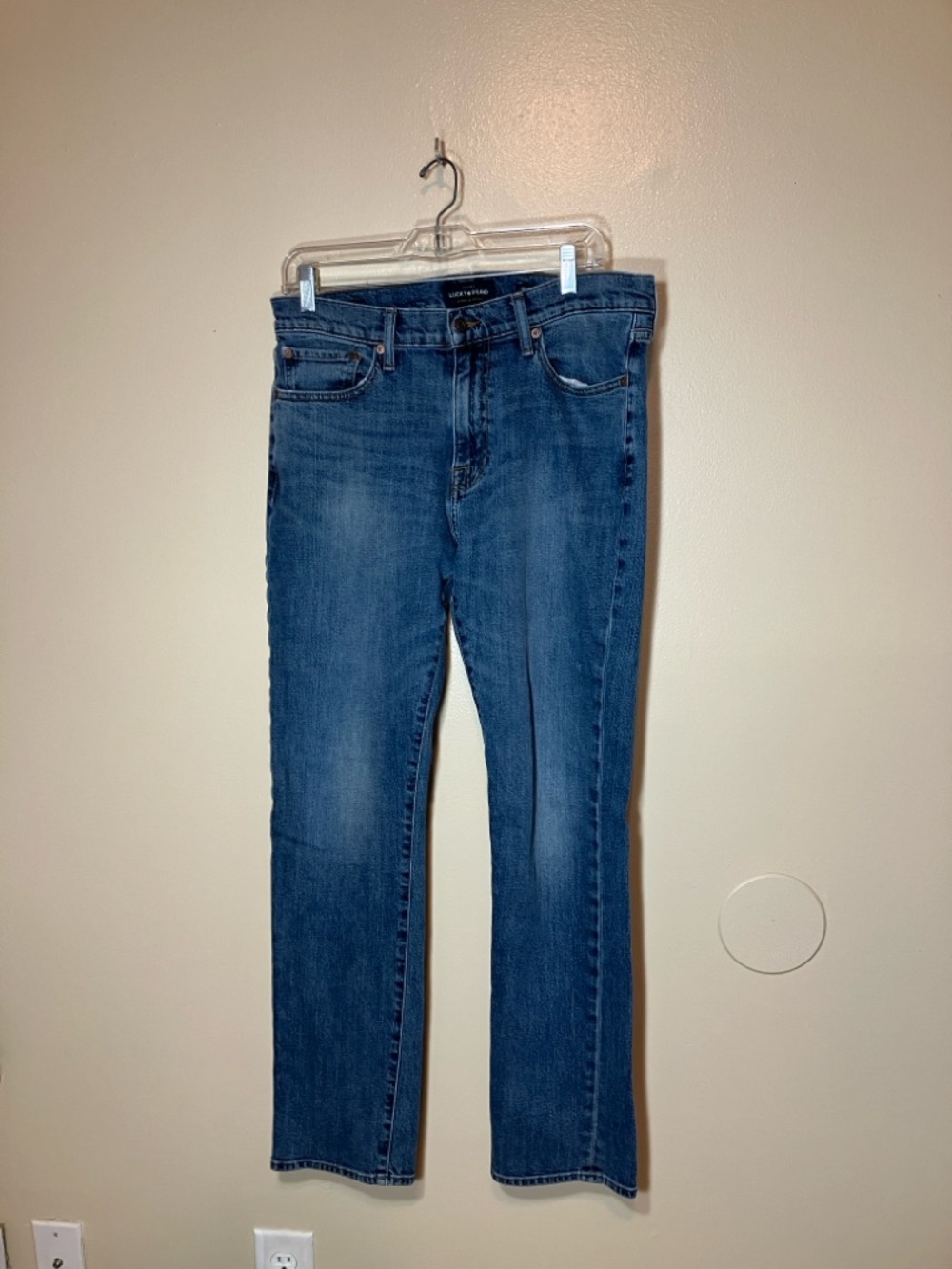 Lucky Brand Men's Medium Blue Jeans 33/32 Slim